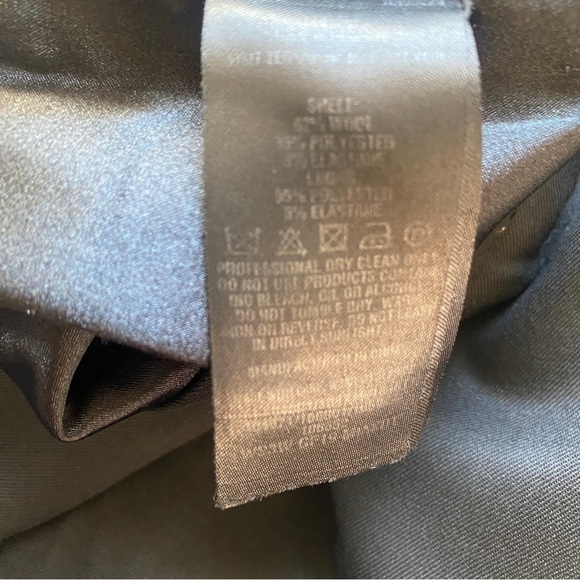 Ted‎ Baker Wool Blend Pants Straight Leg Black Trousers Dress Pant Size 2 US 6 - Picture 10 of 13